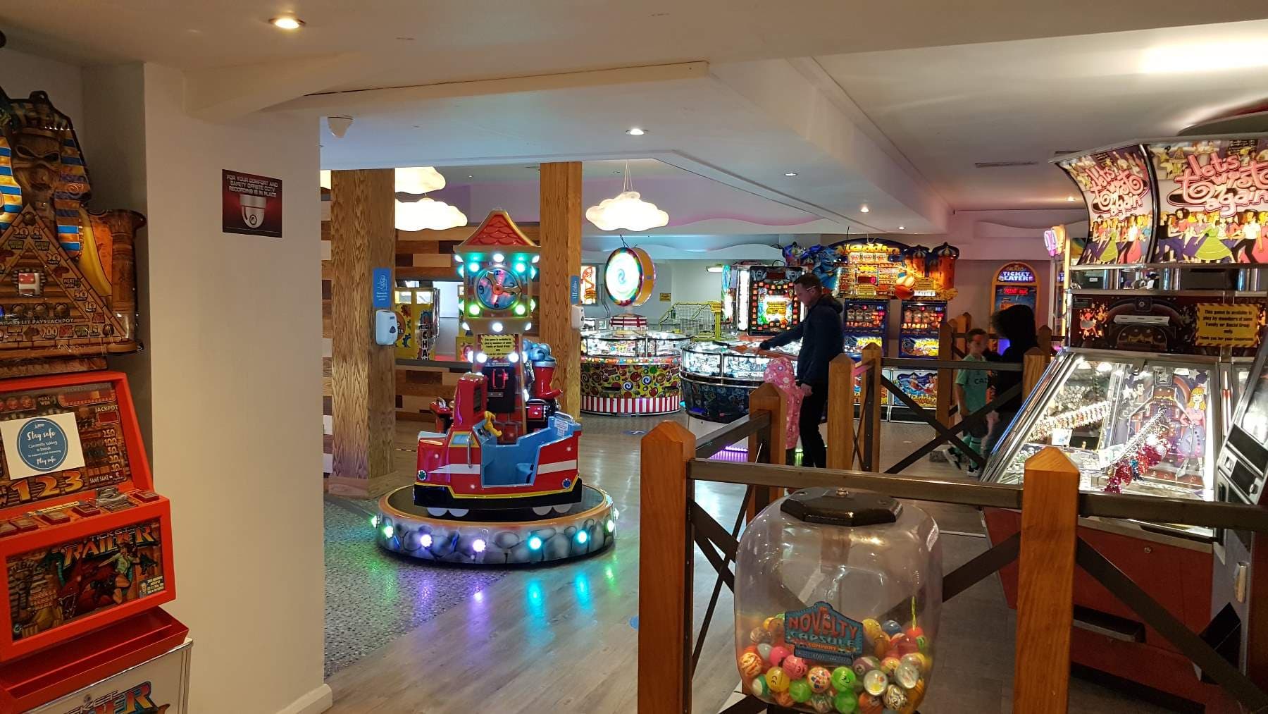 Arcade games at Haven Lakelands